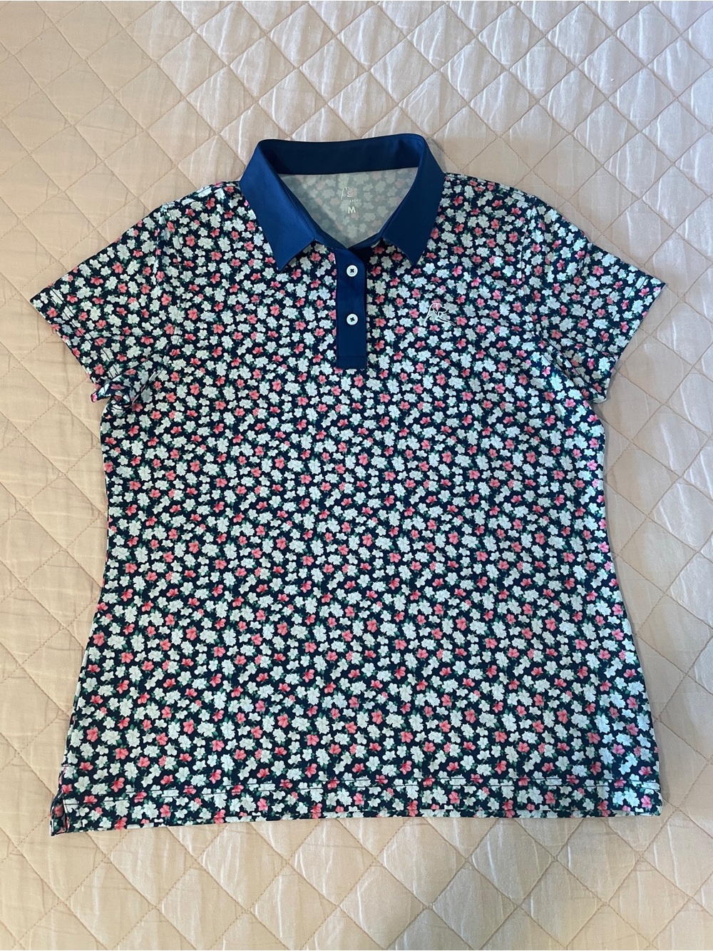 Rhoback Spring Azalea Performance Polo - Picture 2 of 7